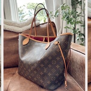 Authentic Louis Vuitton neverfull mm